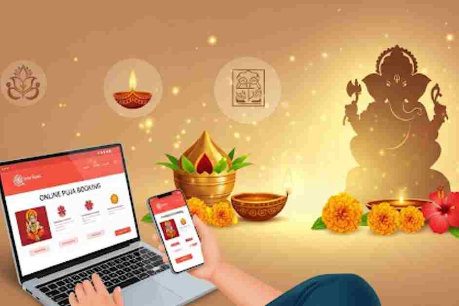 Rajesh Kumar Pandey North Indian Hindi pandit performing puja in Bangalore